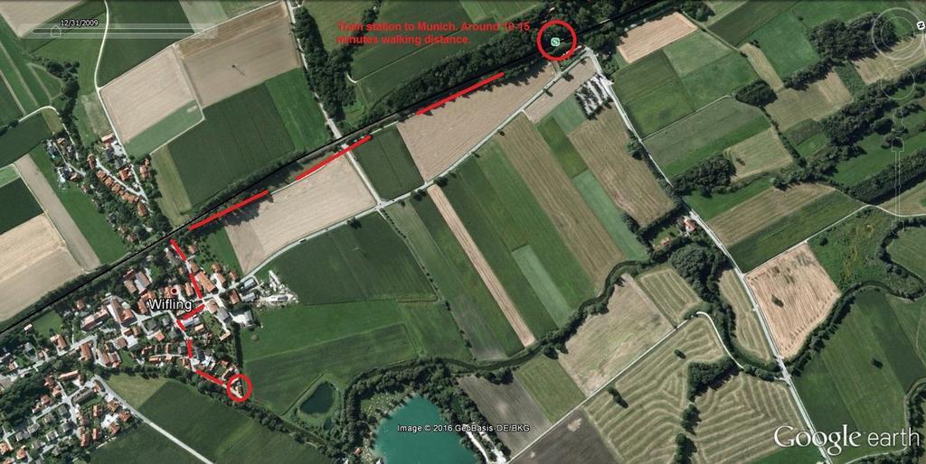 Vila Wiflinger Graben Einfamilienhaus Wörth Exteriér fotografie